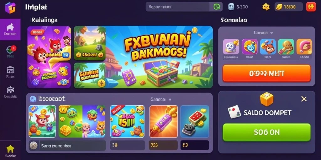 Screenshot menggambarkan fitur multiplayer yang seru.