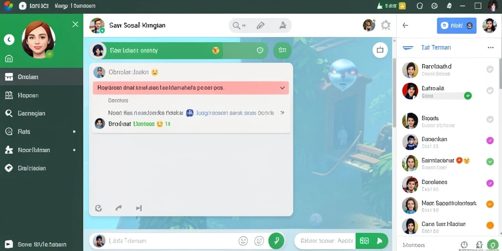 Interaksi multiplayer seru dengan pemain lain.