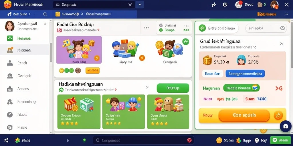 Komunitas aktif untuk interaksi yang lebih seru.