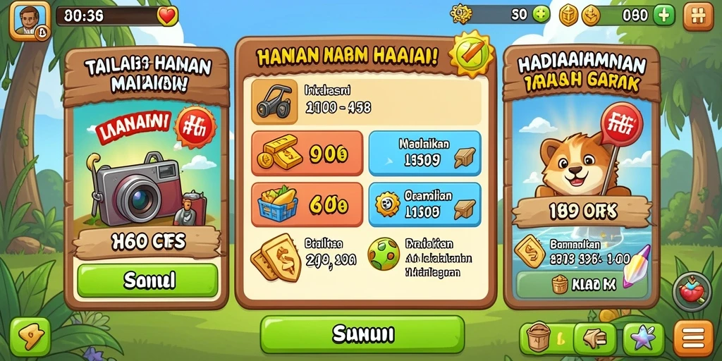 Petualangan seru dengan berbagai tantangan menanti.